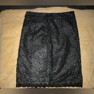 NWT Kate Spade Black Judy Skirt